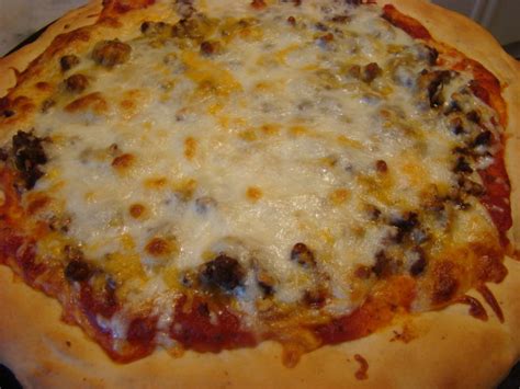 Ground Beef Pizza Recipe - Food.com