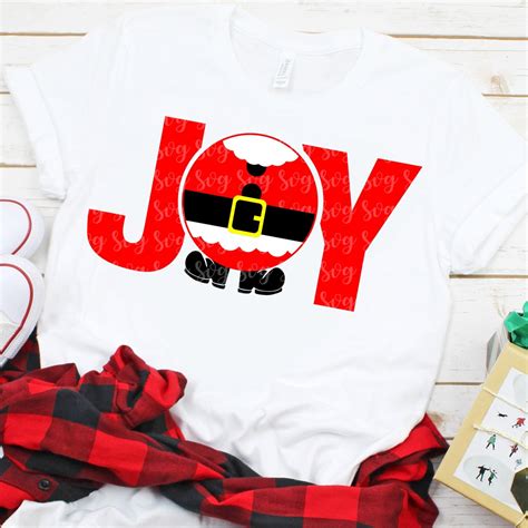 Joy Svg, Merry Christmas Svg, Holiday Svg, Santa Svg, Santa Claus Svg, Christmas Svg Design ...