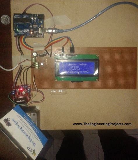 Stepper Motor Speed Control using Arduino - The Engineering Projects