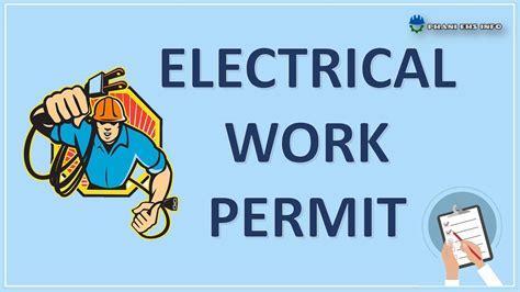 ELECTRICAL WORK PERMIT - YouTube