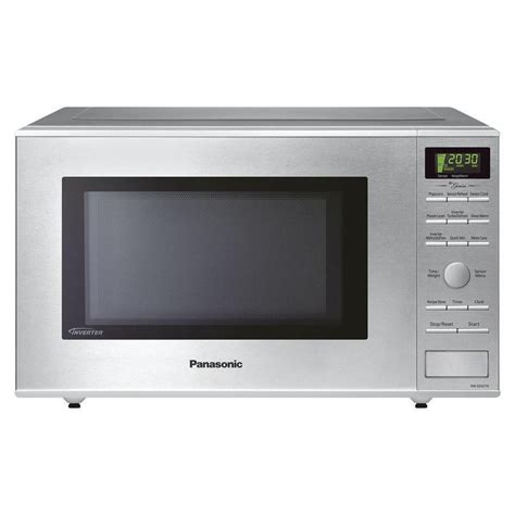 Panasonic - 1.2 cu. Ft Counter top Microwave in Stainless - NNSD671SC