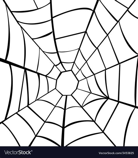 Spider web design Royalty Free Vector Image - VectorStock