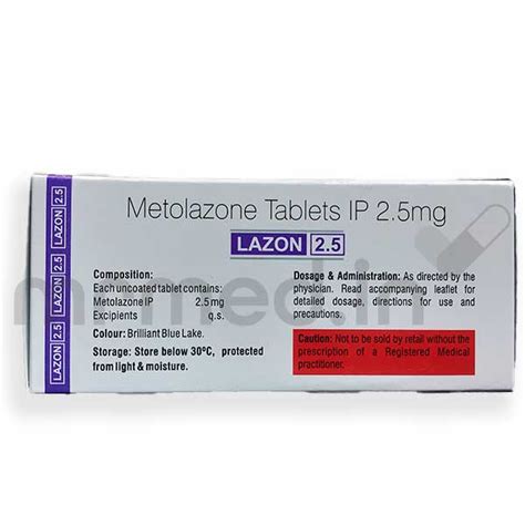 Buy Lazon 2.5mg Tablet Online: Uses, Price, Dosage, Instructions, Side ...