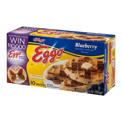 Eggo Waffles Blueberry 10CT 12.3oz Box | Garden Grocer