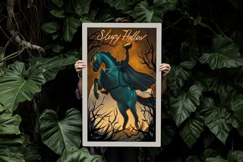 Sleepy Hollow Movie Poster I Movie Custom I Vintage Retro Art | Etsy