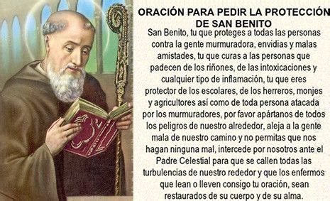 Imagen relacionada | Oración a san benito, Frases religiosas, Oraciones