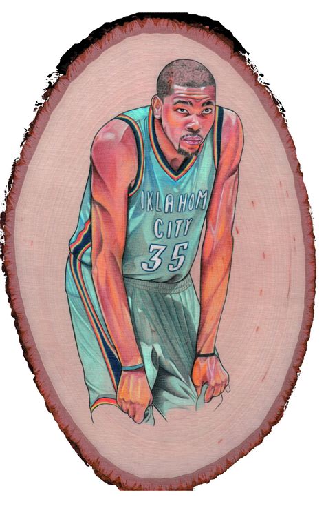 Kevin Durant on wood - NBA Fan Art (32009739) - Fanpop