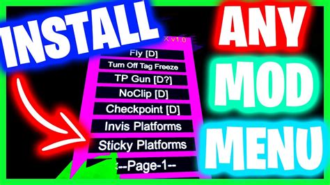 HOW TO INSTALL ANY MOD MENU IN GORILLA TAG ?!?! | ShibaGT Menu X Installation Guide and Review ...