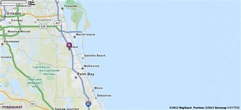 Map Of Viera Florida - Tourist Map Of English