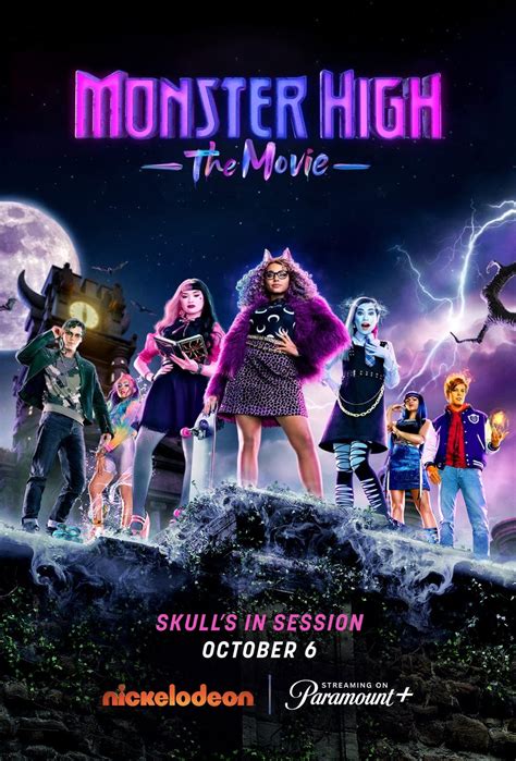 MATTEL'S occult toy brand 'Monster High' promo poster for upcoming Nickelodeon movie - Vigilant ...