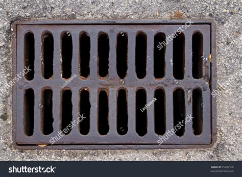 Sewer Cover Stock Photo 75083560 : Shutterstock