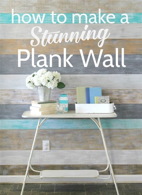 How to Make a Stunning DIY Plank Wall - Lovely Etc.