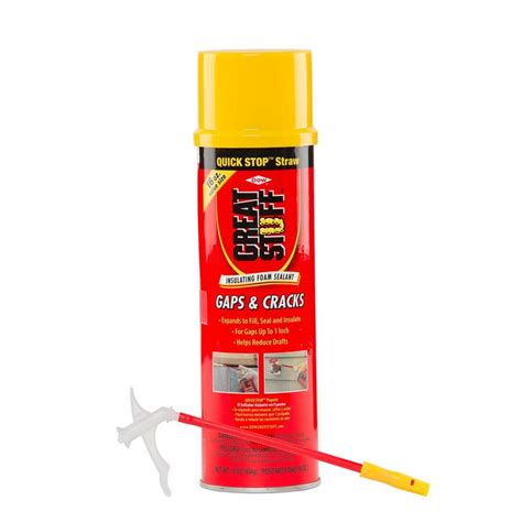 GREAT STUFF 16 oz. Gaps and Cracks Insulating Foam Sealant with Quick Stop Straw-99053937 - The ...