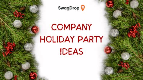 Company Holiday Party Ideas to Celebrate with Your Team