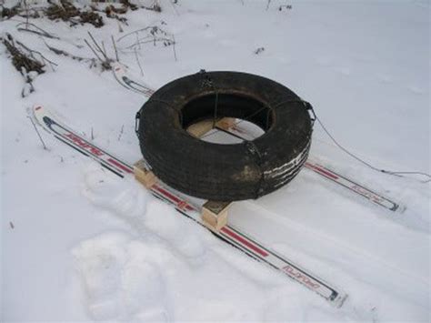 3 Snow Sleds to DIY | Snow sleds, Snow sled, Old skis