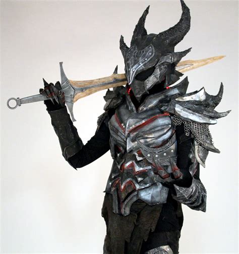 Skyrim - Daedric Armor Cosplay III by JosuaArtDesigns on DeviantArt