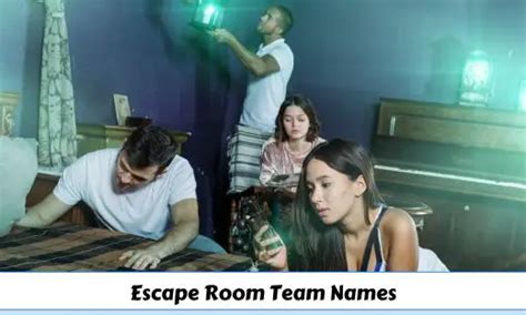 450+ Escape Room Team Names: Craft Your Adventure Identity!