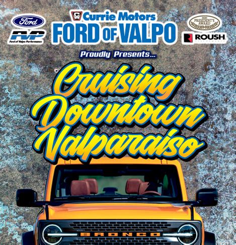 Cruising Downtown Valparaiso, presented by Currie Motors Ford of Valpo — Valparaiso Events