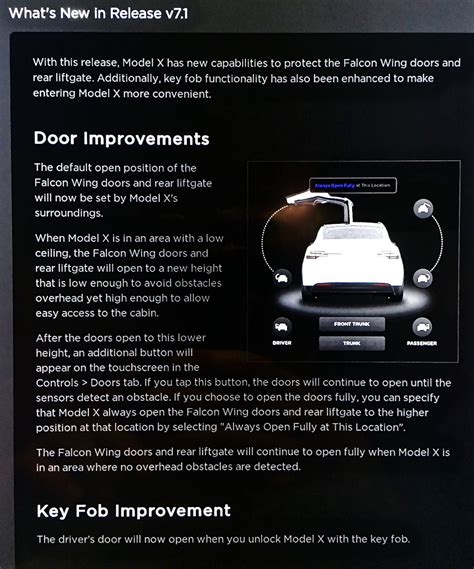 Tesla improves Model X falcon wing doors with better obstacle detection