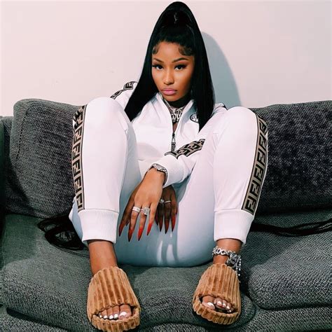 Nicki Minaj In Fendi @ Instagram