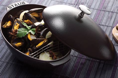 Shop for Staub Cookware including the popular Staub Mussel Pot. From the Staub Cast Iron series ...