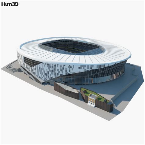 Tottenham Hotspur Stadium 3D model - Architecture on Hum3D