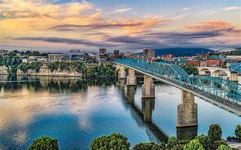 1920x1080px, 1080P free download | Chattanooga, Walnut Street Bridge ...