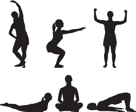 Free Exercise Silhouette Cliparts, Download Free Exercise Silhouette Cliparts png images, Free ...