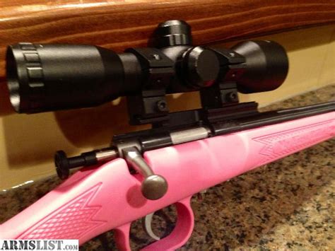 ARMSLIST - For Sale: CRICKET .22LR W/ Scope - PINK