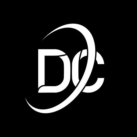 DC logo. D C design. White DC letter. DC letter logo design. Initial ...