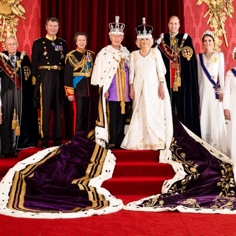 Official Coronation Portraits | The Royal Family in 2023 | King charles, Royal family portrait ...