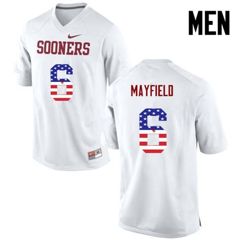 Baker Mayfield Jersey : Official Oklahoma Sooners College Football ...