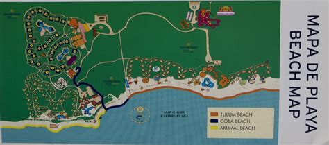 grand bahia principe tulum map | Map taken from flyer at Bahia Principe in Mexico. Shared by ...