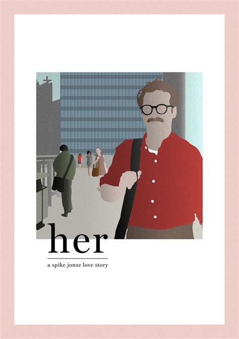 her - movie poster on Behance