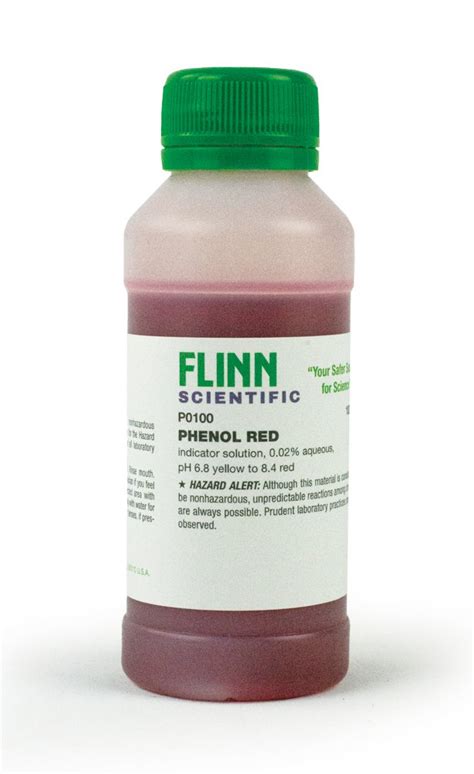 Phenol Red Indicator Solution, 100 mL | Flinn Scientific