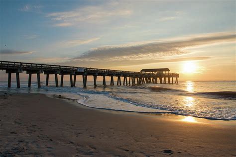 Tybee Island Sunrise Photograph by Garrick Besterwitch - Pixels