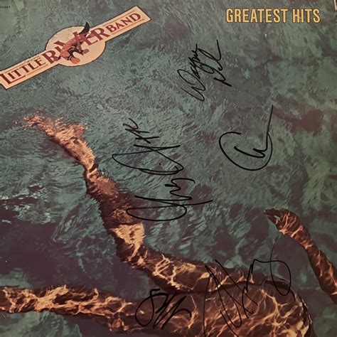 Little River Band Greatest Hits signed album | EstateSales.org