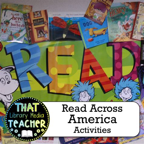 4 Simple Read Across America Activities - That Library Media Teacher | Read across america day ...