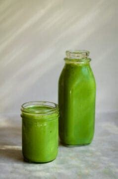 Simple Spinach Fruit Smoothie - Beside the Mountain