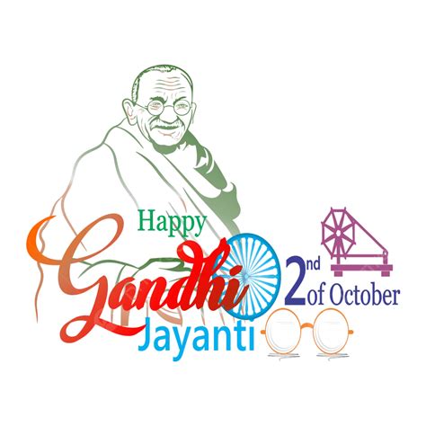 Happy Gandhi Jayanti Free Vector, Gandhi Jayanti Mahatma Gandhi S ...