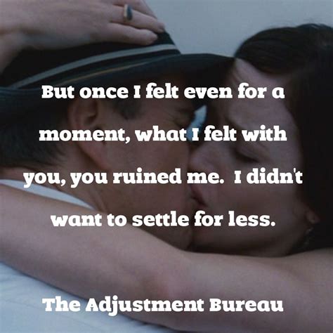 The Adjustment Bureau | The adjustment bureau, In this moment, You ...