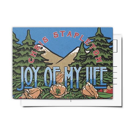 Joy Of My Life Postcard Set | Shop the Chris Stapleton Official Store