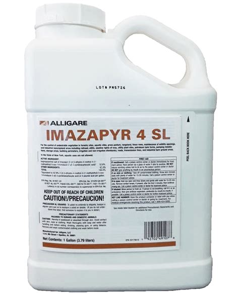 Imazapyr 4 SL Herbicide, (Arsenal AC), Alligare | Forestry Distributing North America's Forest ...