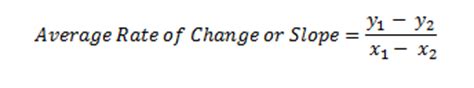 Average Rate of Change | Definition, Formula & Examples - Video & Lesson Transcript | Study.com