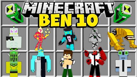 Minecraft ben 10 omnitrix mod - steelkum