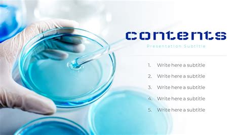 Science Lab Presentation Google Slides Templates