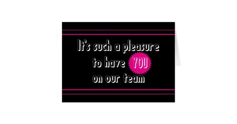 Welcome to Our Team Card | Zazzle.com