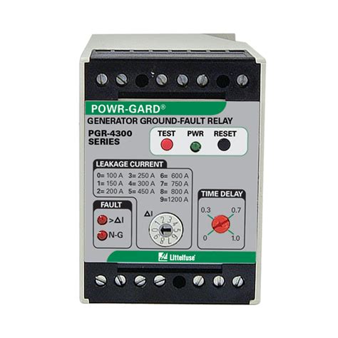 PGR-4300 Generator Ground Fault Relay - Protection Relays - Littelfuse