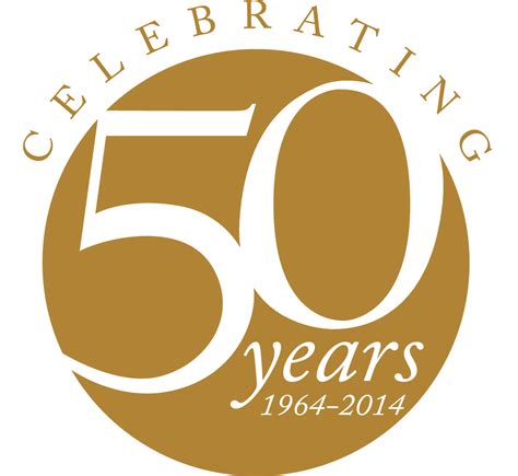 Anniversary logo, 50th anniversary logo, 50 years anniversary