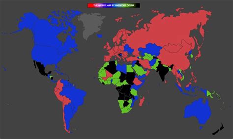 Map of passport colors (1026x613) : r/MapPorn